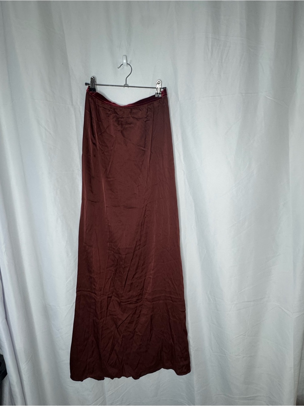 Johanna Ortiz Chocolate-Brown Bias Maxi Skirt